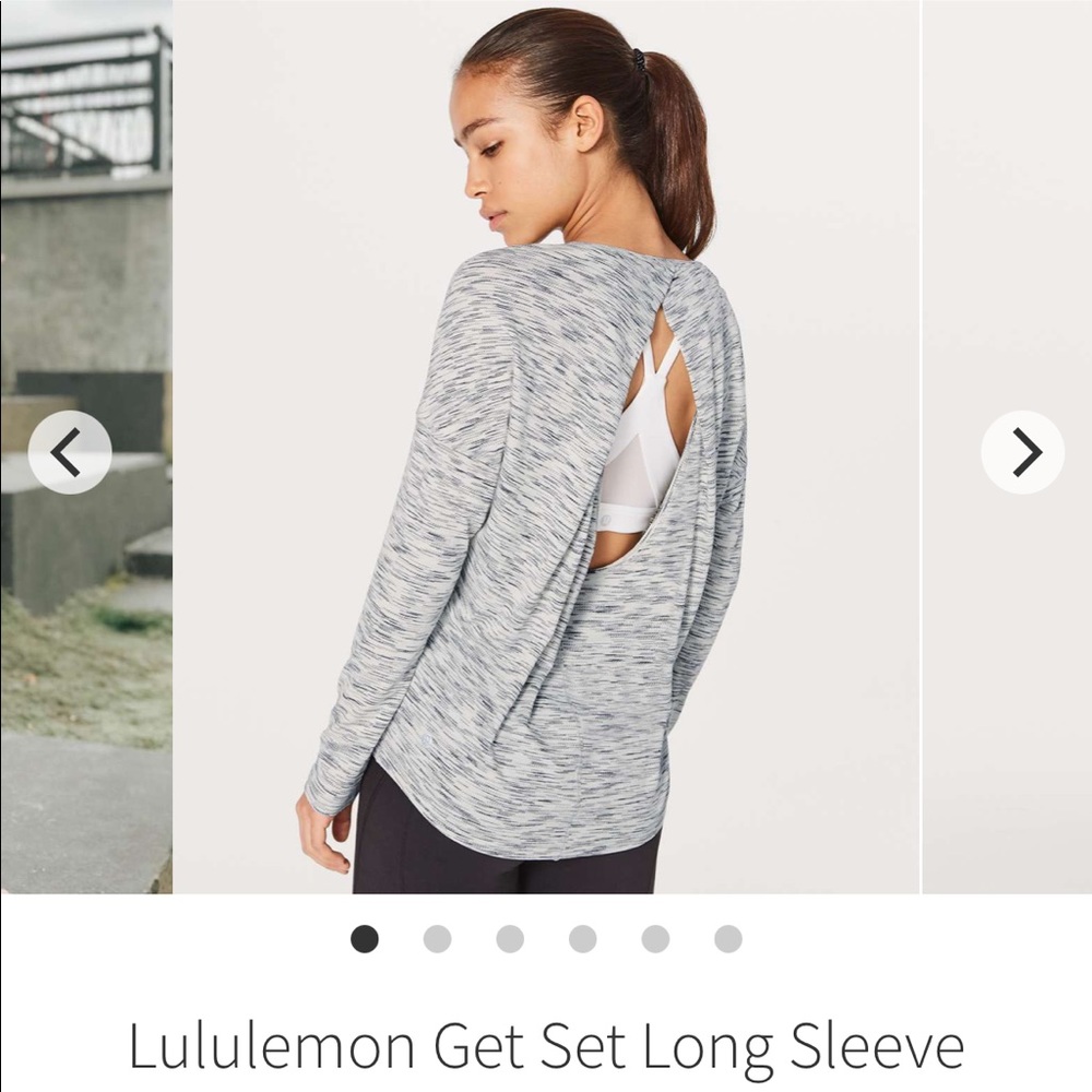 Lululemon Get Set Long Sleeve - Picture 2 of 5